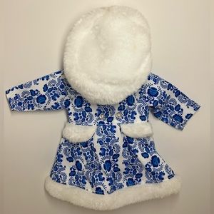 My Life doll winter dress outfit